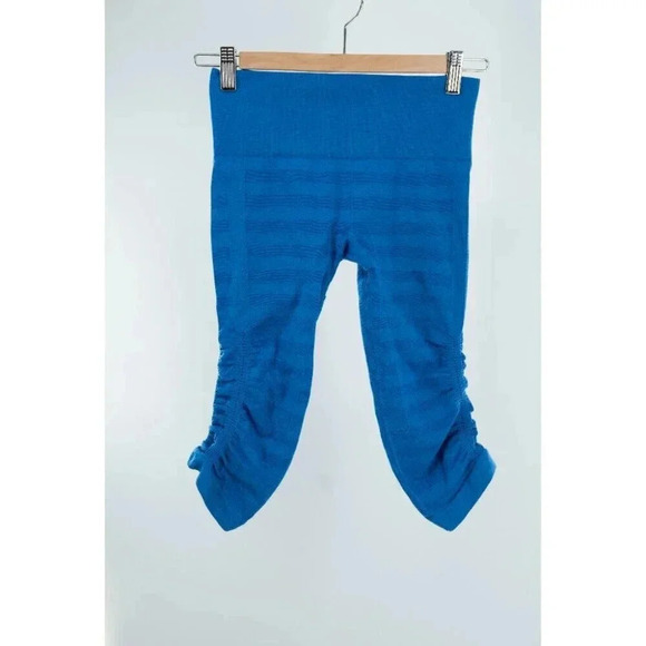 Lululemon In The Flow Crop  *Stripe Heathered Baroque Blue | 2 - Picture 3 of 10